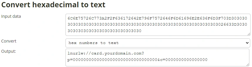 hex to text online tool